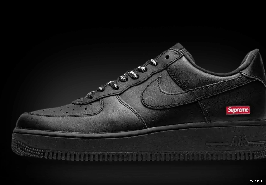 Low 1 Force Nike Black Supreme Air 0628